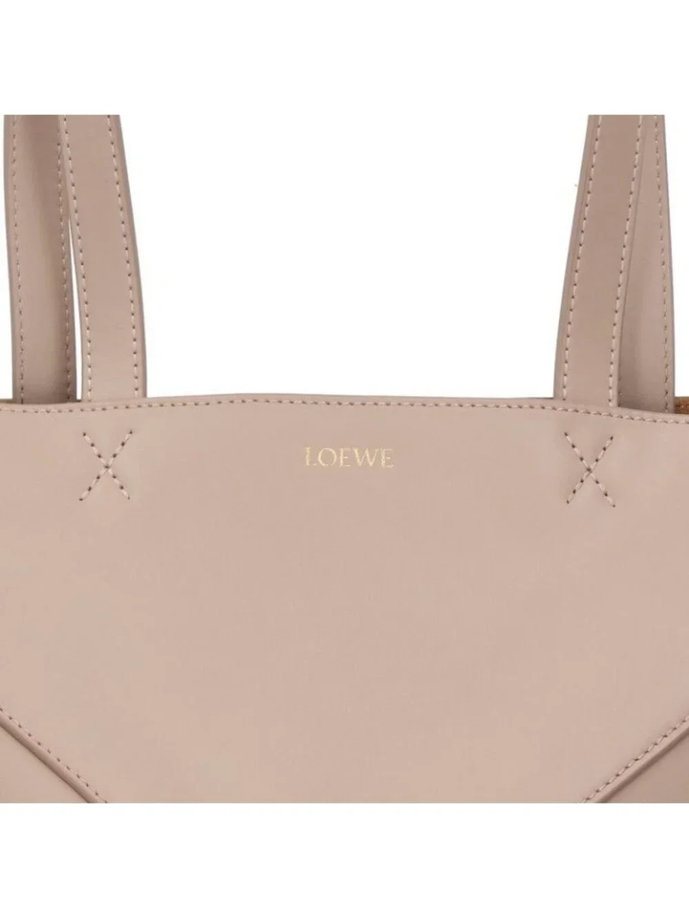 Loewe Puzzlefold Shiny Calfskin Tote